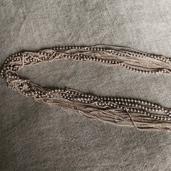 Vintage silver necklace - Picture 4 of 6